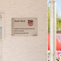 Hermülheim, Schild KiTa Hürther Strolche