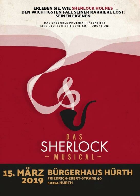 Plakat Musical Sherlock