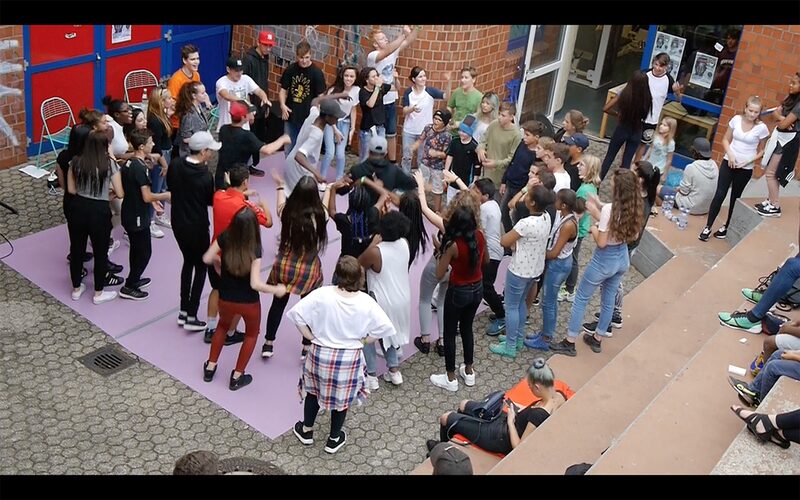 Hip Hop Veranstaltung im Hürther Jugendzentrum.