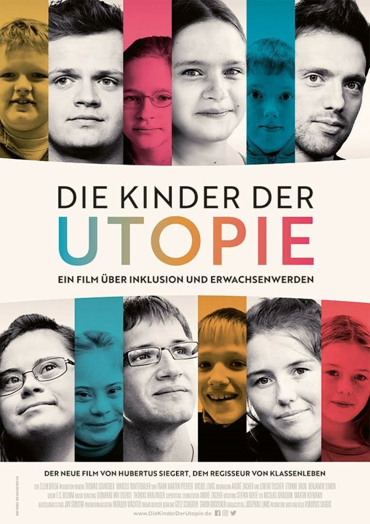 Plakat zum Film "Die Kinder der Utopie".