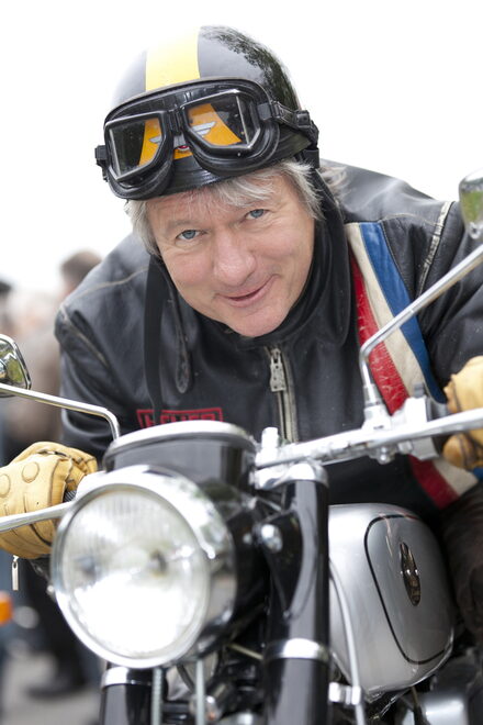 Jürgen Becker auf dem Motorradtreffen Hilgen - 29.04.2012 - Fotos: © Simin Kianmehr
