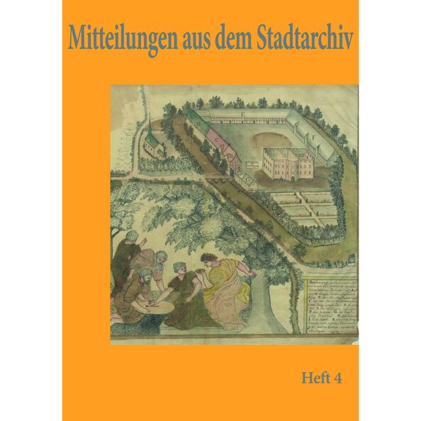 Deckblatt Mitteilungen aus dem Stadtarchiv, Heft 4.