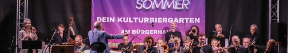 Blue Art Orchestra im Kulturbiergarten bei #HÜRTHimSommer