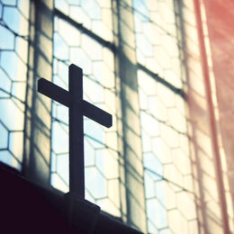 Foto: Kreuz in Kirche