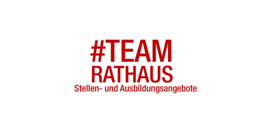 #Team Rathaus Schriftzug