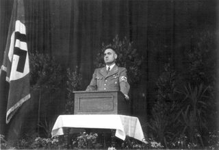 Jakob Zimmermann bei einer Ansprache 1941