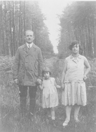 Max, Ilse und Alice Neugebauer ca. 1931