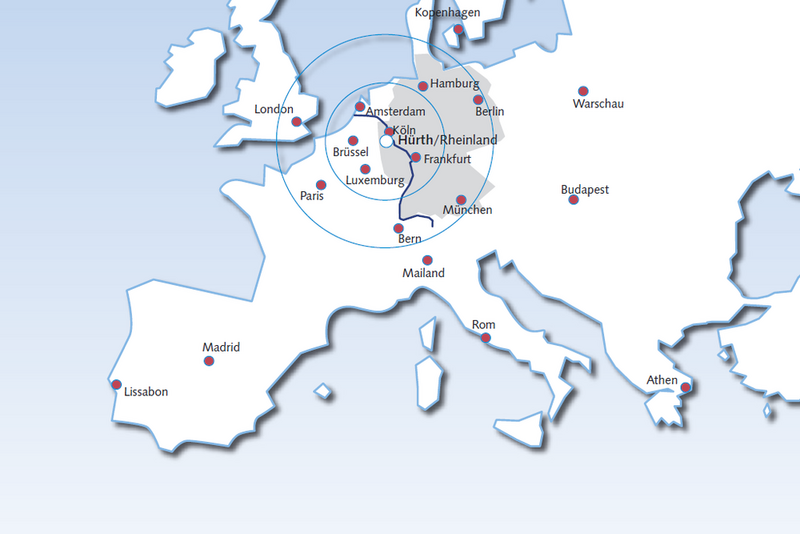 Übersichtskarte Europa