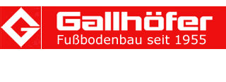 Logo: A. W. Gallhöfer GmbH - Fußbodenbau seit 1955